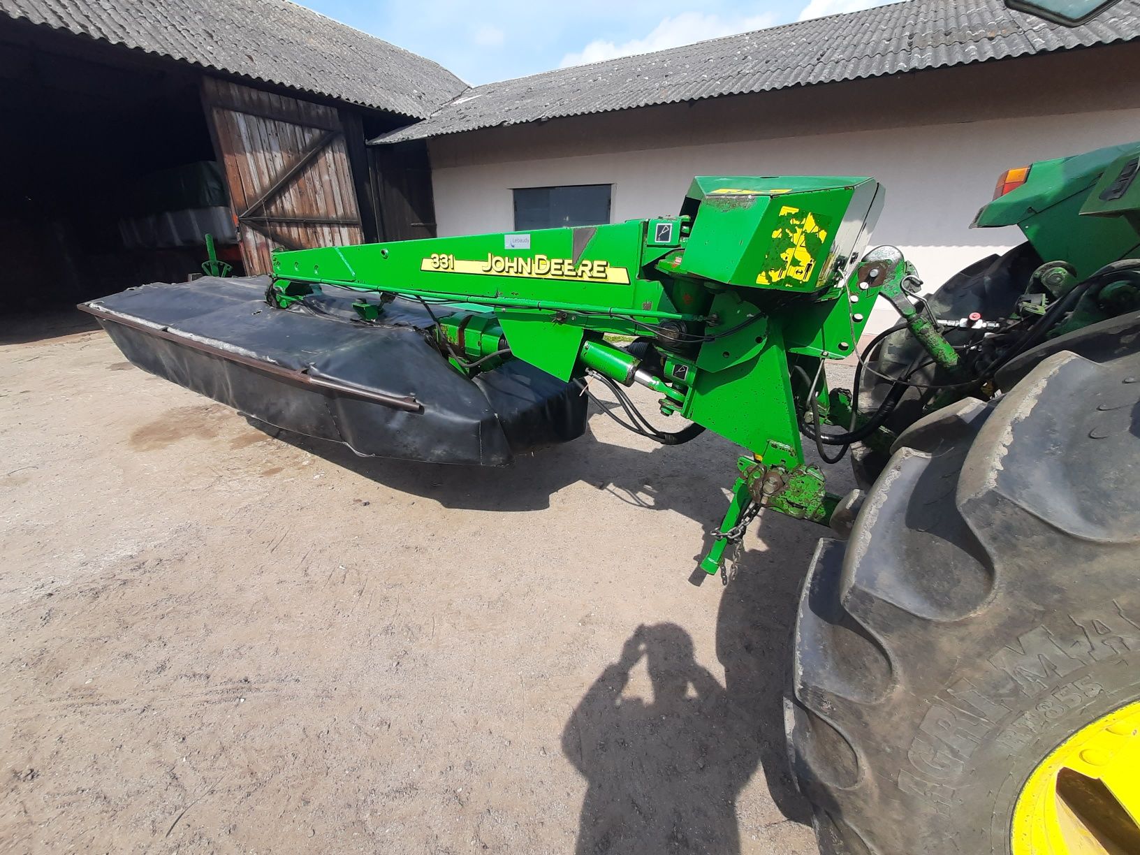 Kosiarka dyskowa John Deere 331 Kuhn Gmd Lift Control