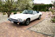 Jaguar XJS piękny, zadbany, oryginalny angielski biały klasyk