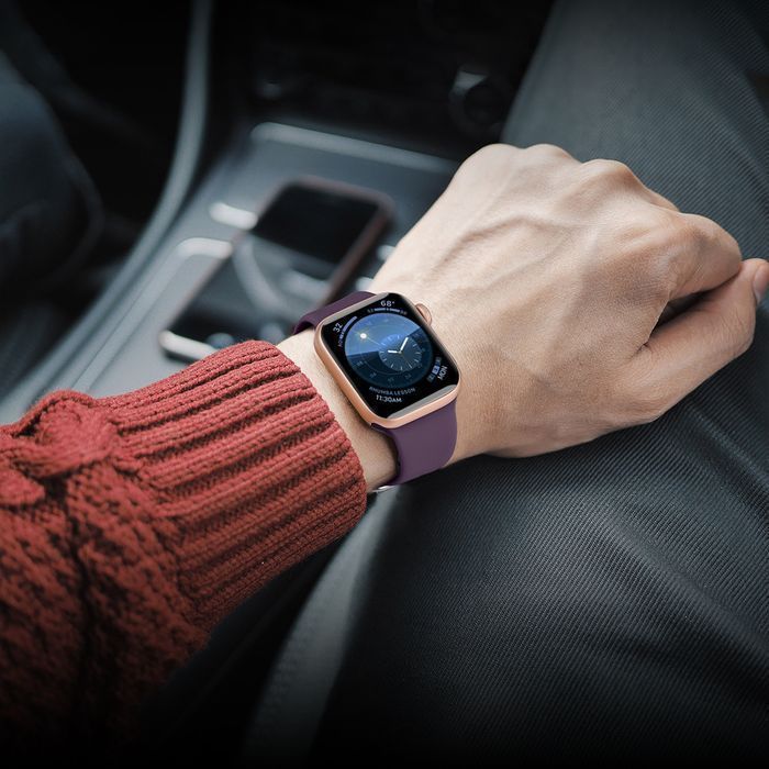 Silikonowa Opaska Do Apple Watch w Kolorze Miętowym