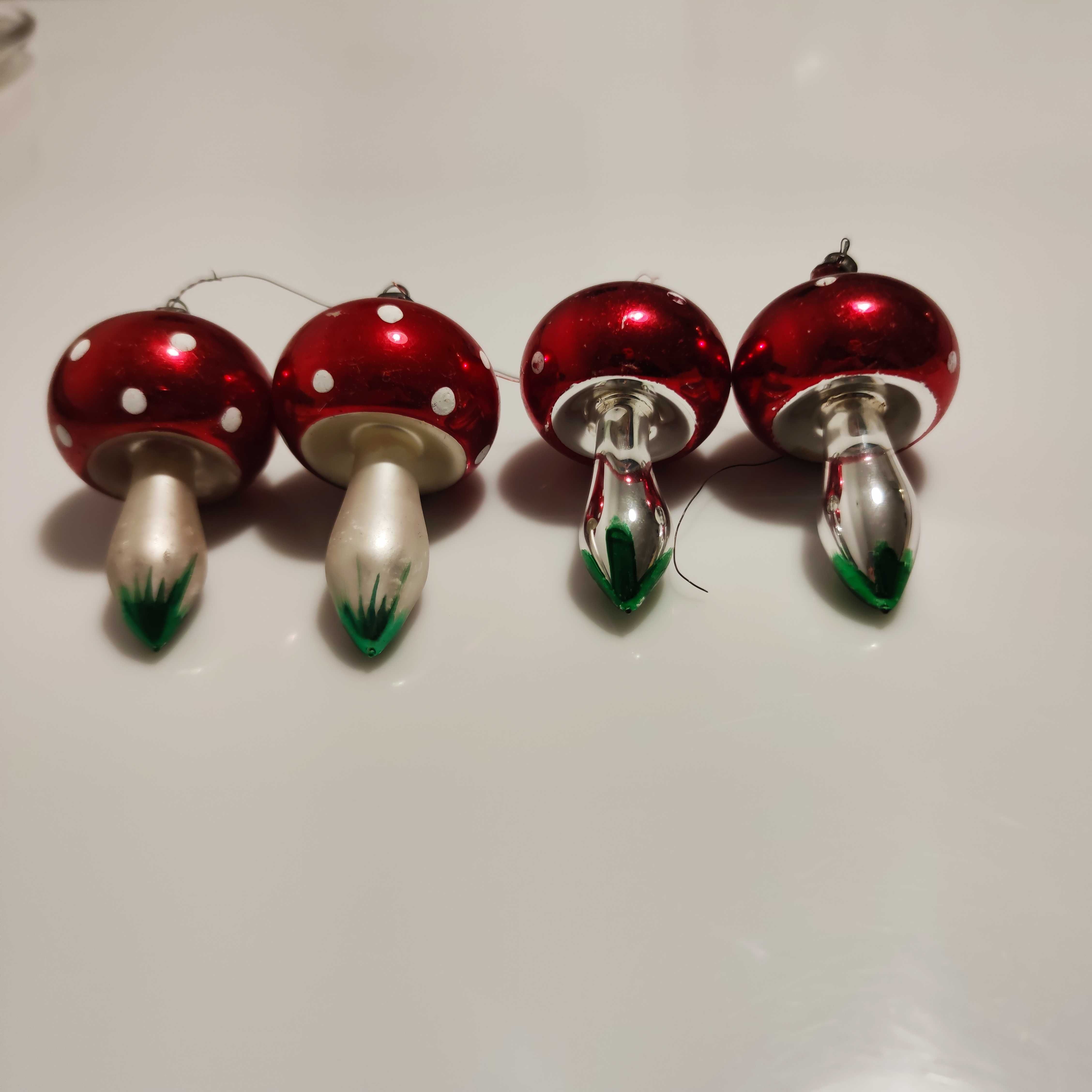 bombki z PRL grzybki