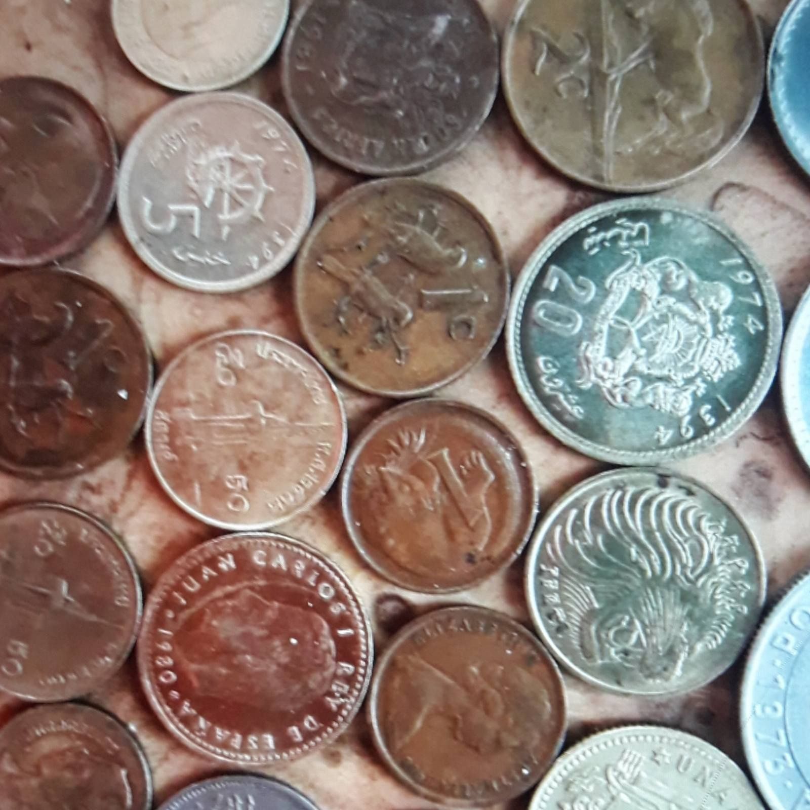 Коллекция монет разных стран