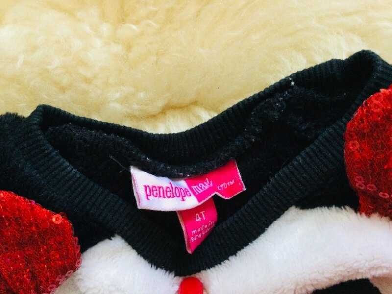 4-5 р, 110 зріст Primark пухнаста флісова піжама з Зайками і Пандочкою