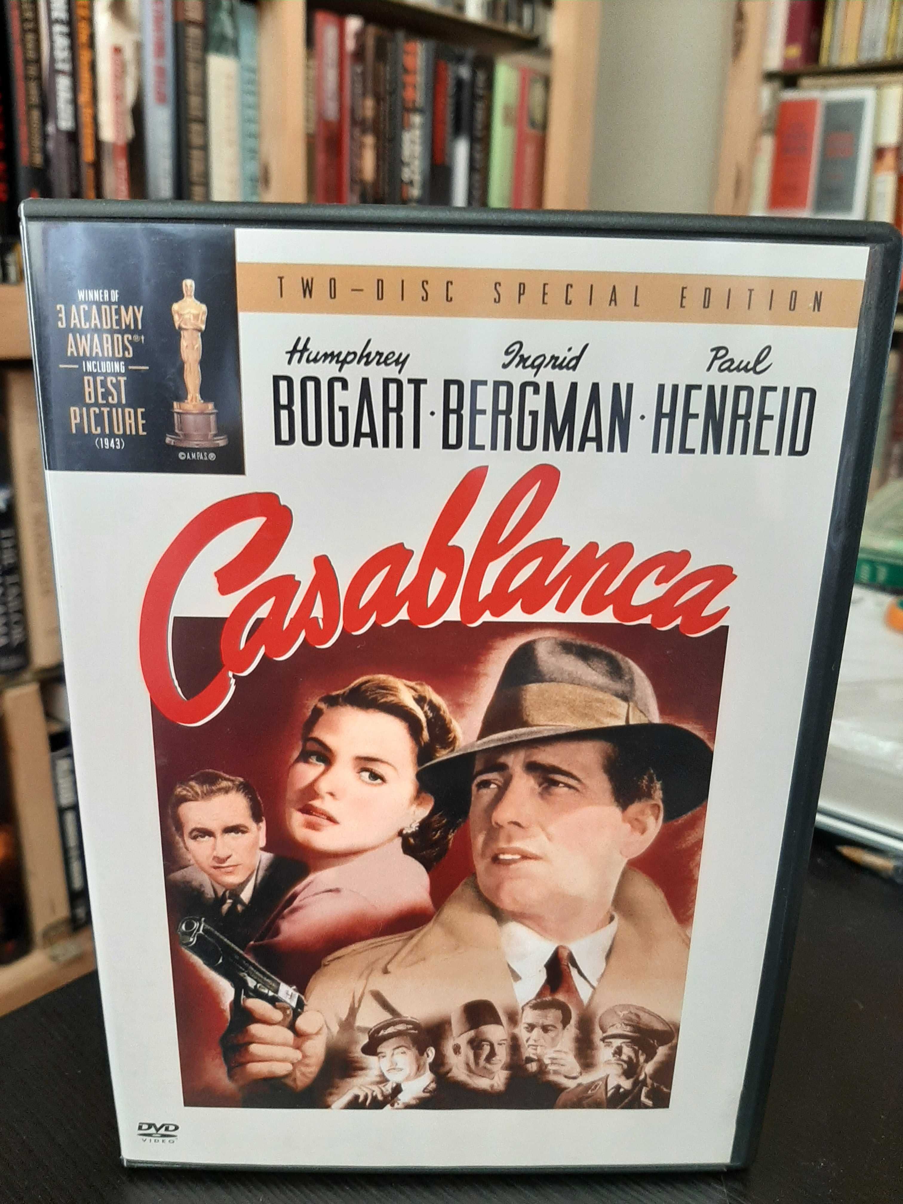 Michael Curtiz: Casablanca - Bogart - Bergman - Henreid - Lorre. 2 DVD