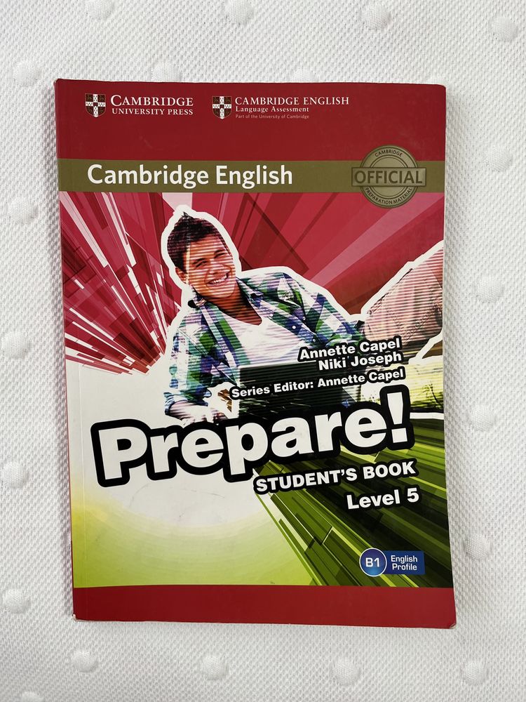 набор книг Prepare Cambridge English для изучения английского языка