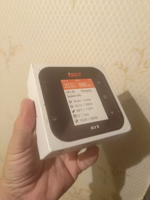 ISDT Air 8, зарядка для акумів