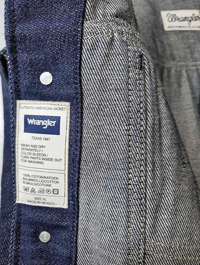 Продаю новую джинсовую куртку Wrangler XL
