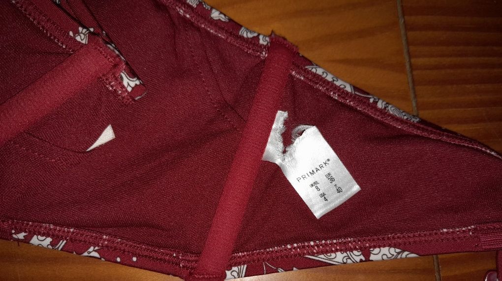 Bikini Primark com padrão