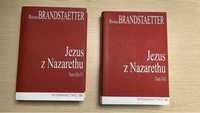 Książki Jezus z Nazaretu tom I-II i III-IV Roman Brandstaetter
