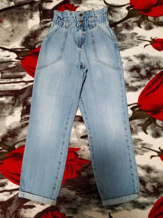 Брендові,модні,джинси МОМ для дівчинки 10-11 р-River Island