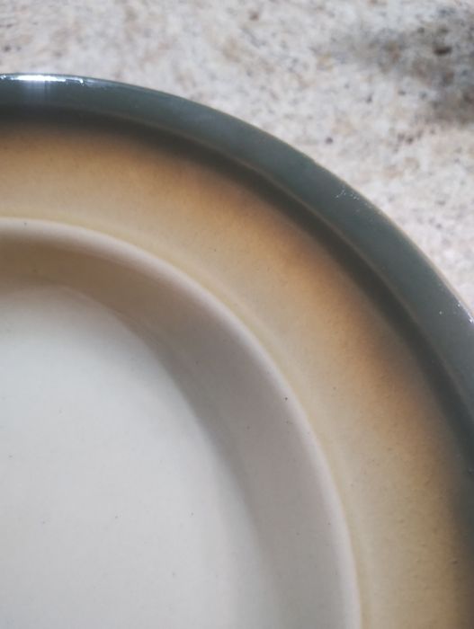 6 głębokich talerzy z Tułowic, porcelit