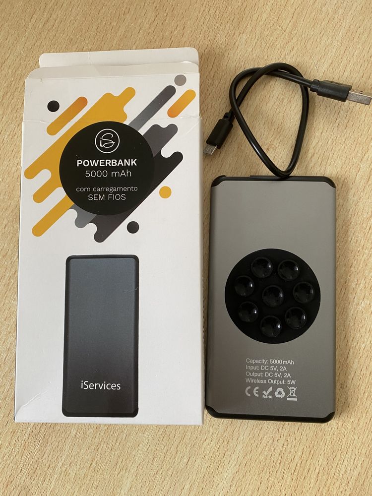 Vende powerbank iservice semi novo