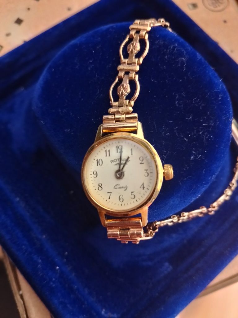 Zegarek pozłacany Rotary
