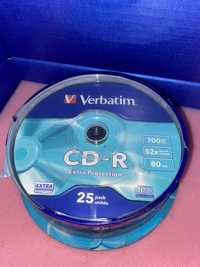 VERBATIM CD-R 52X 700MB 25szt