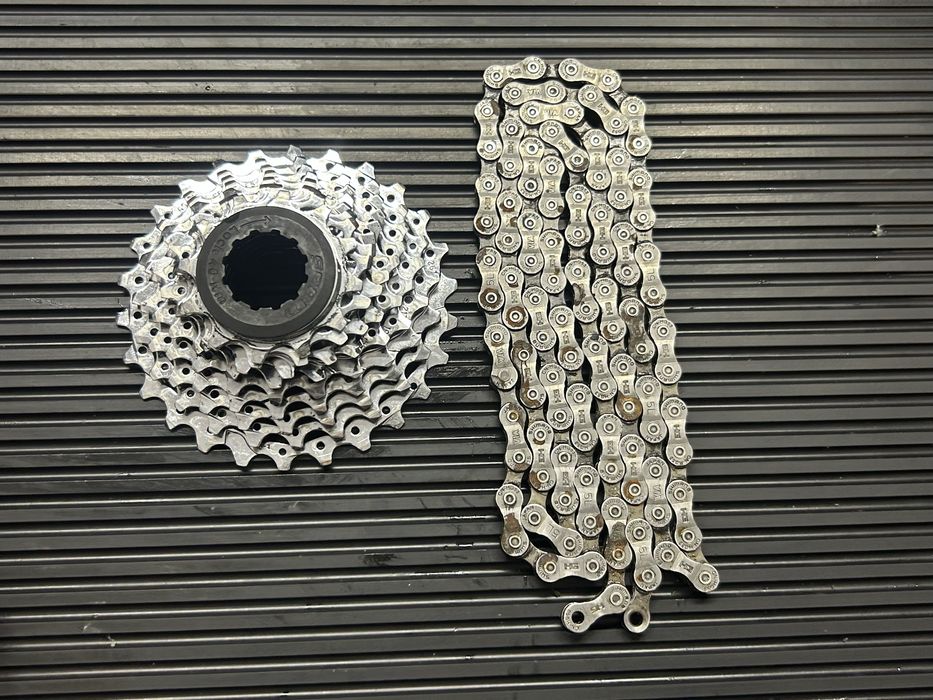 Kaseta sram + lancuch 9rz