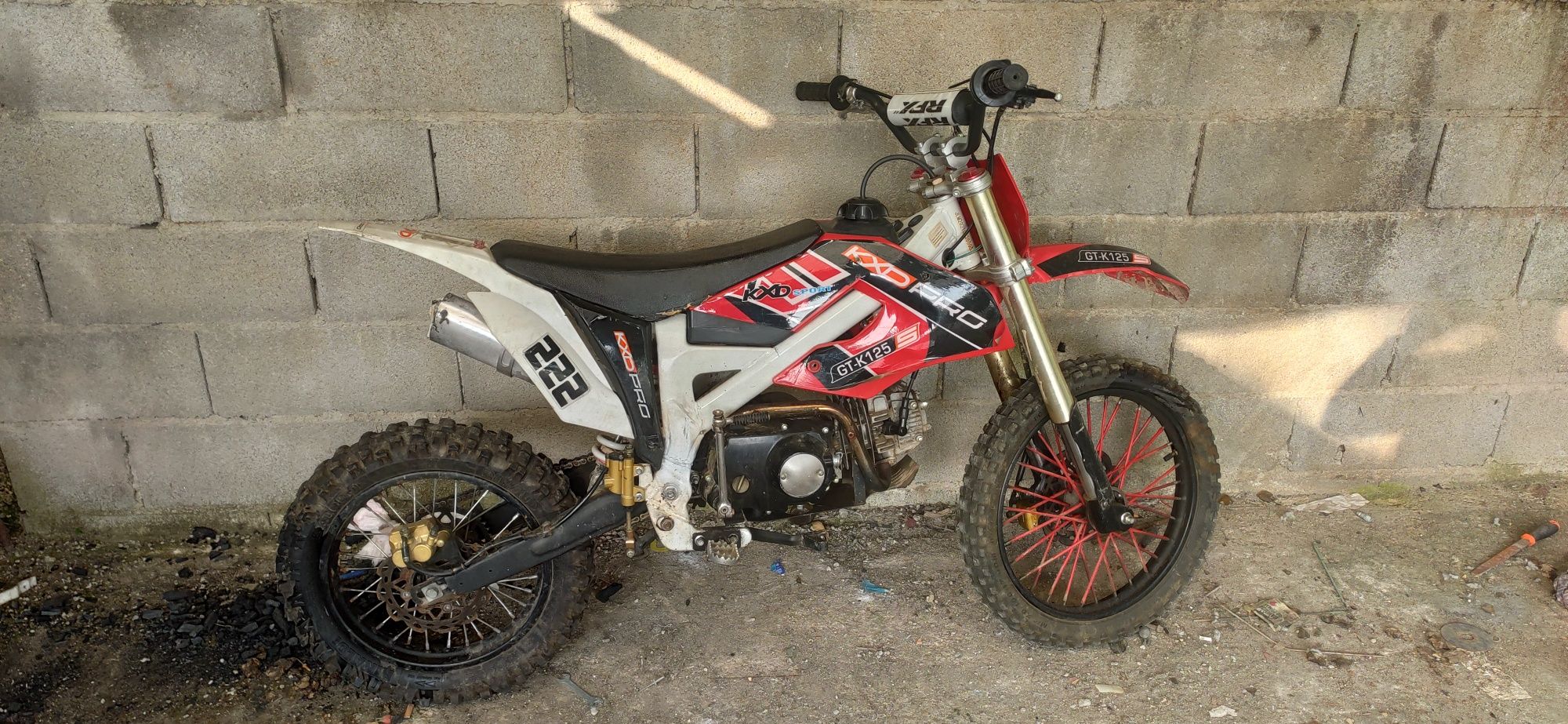 Pitbike 125cc 4 tempos xxl