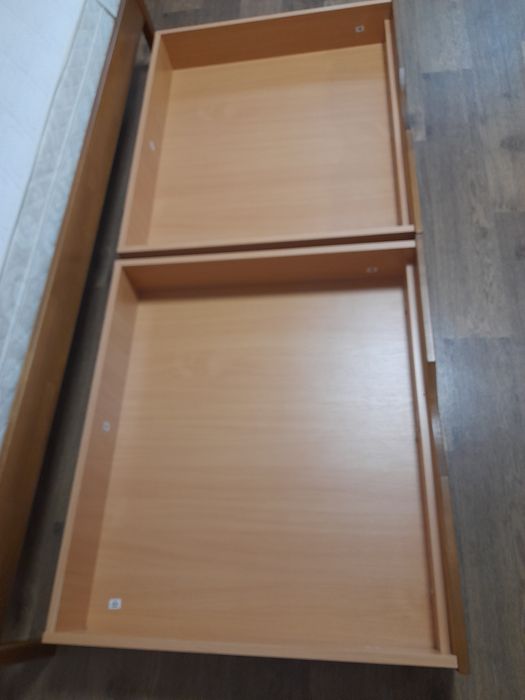 Ящики шухляди під ліжко висувні на роликах колесах Нота плюс Естела