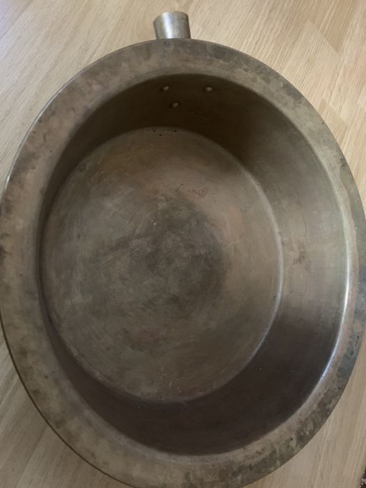 Латунный таз