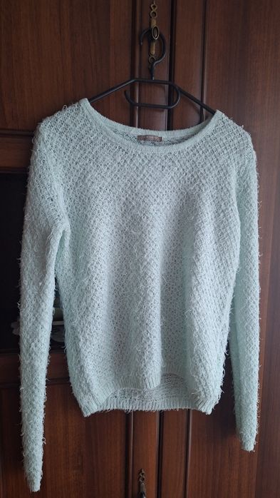Miętowy sweterek Orsay M
