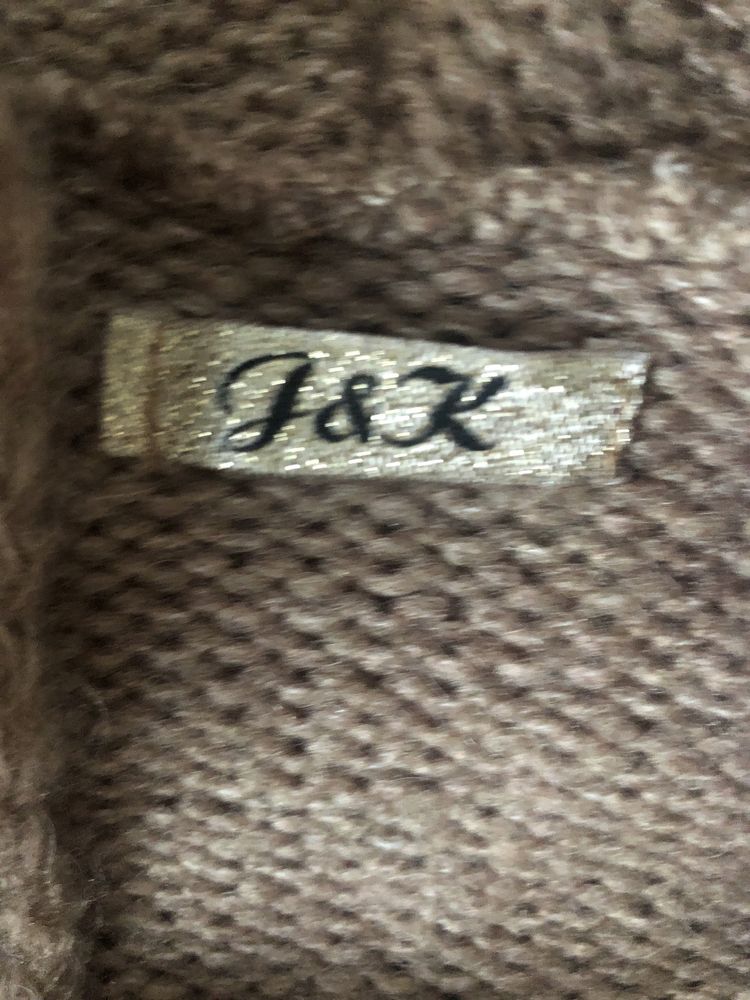 Sweter w pasy kardigan jak cocomore