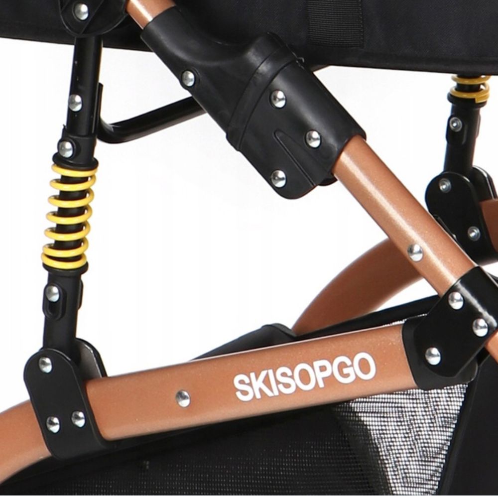 SKISIOPGO 3w1 Wózek dla psa lub kota transporter odpinany