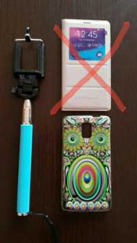 Zestaw monopod i etui Note 4