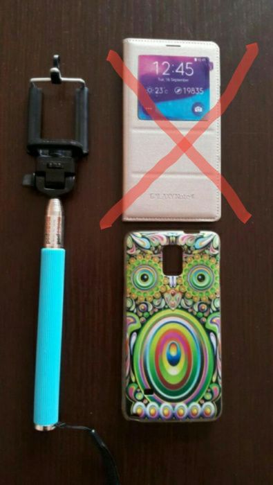 Zestaw monopod i etui Note 4