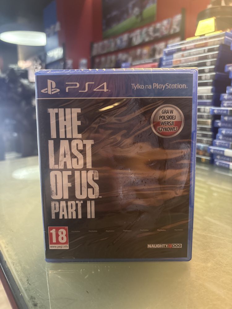 The last of us part 2 nowa w folii playstation 4
