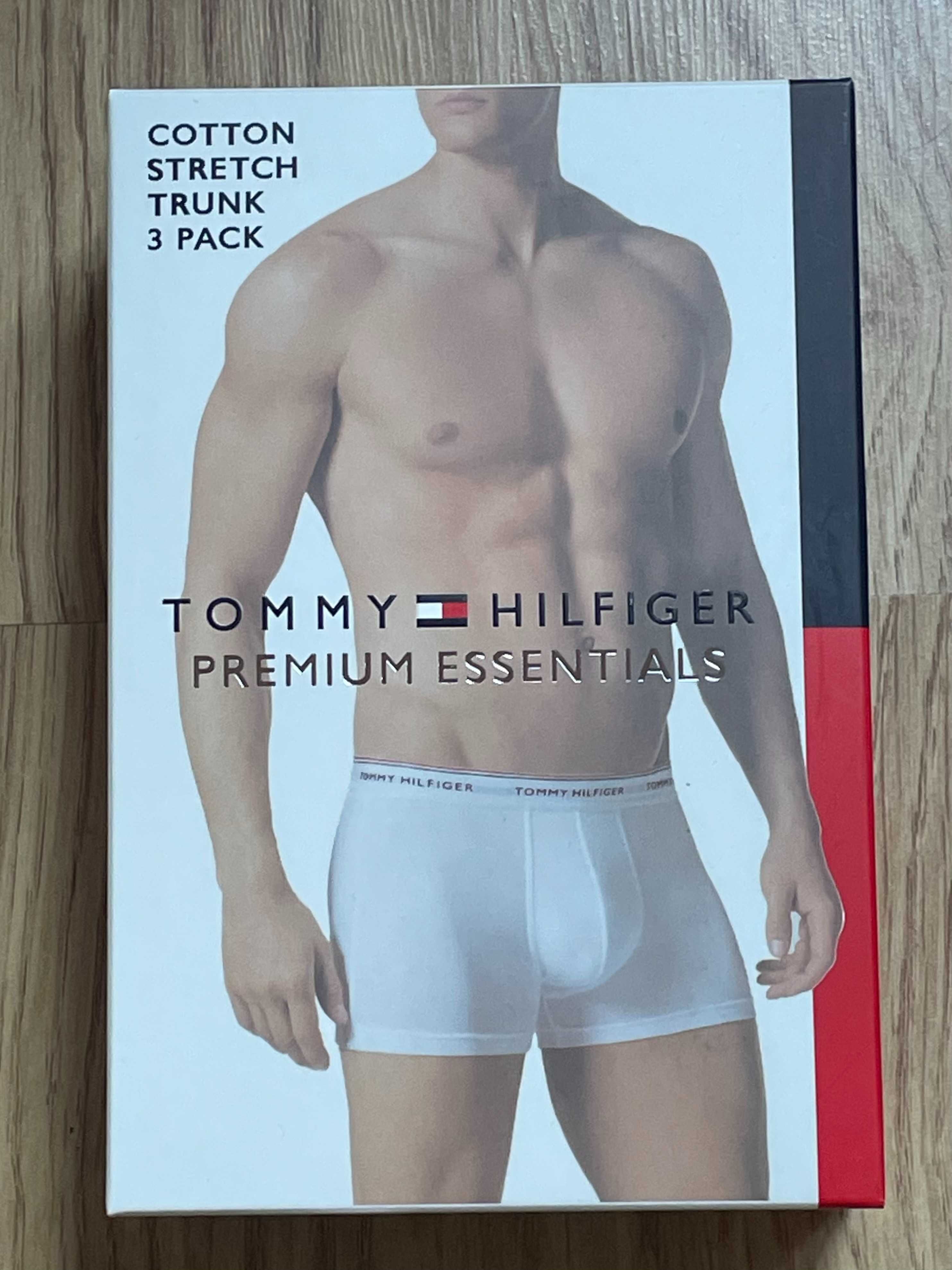 Bokserki męskie Tommy Hilfiger bawełna r. M 3 pack