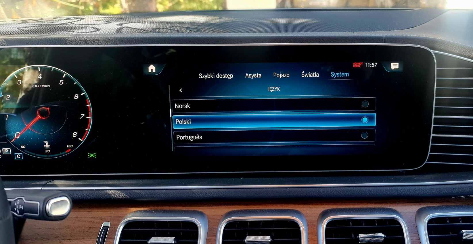 Mercedes kodowanie polski jezyk menu mapa konwersja  usa europa