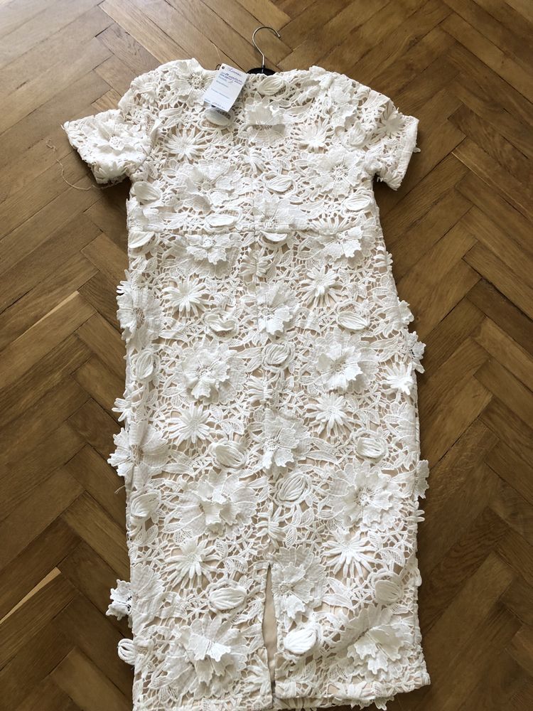 Плаття біле /сукня макраме