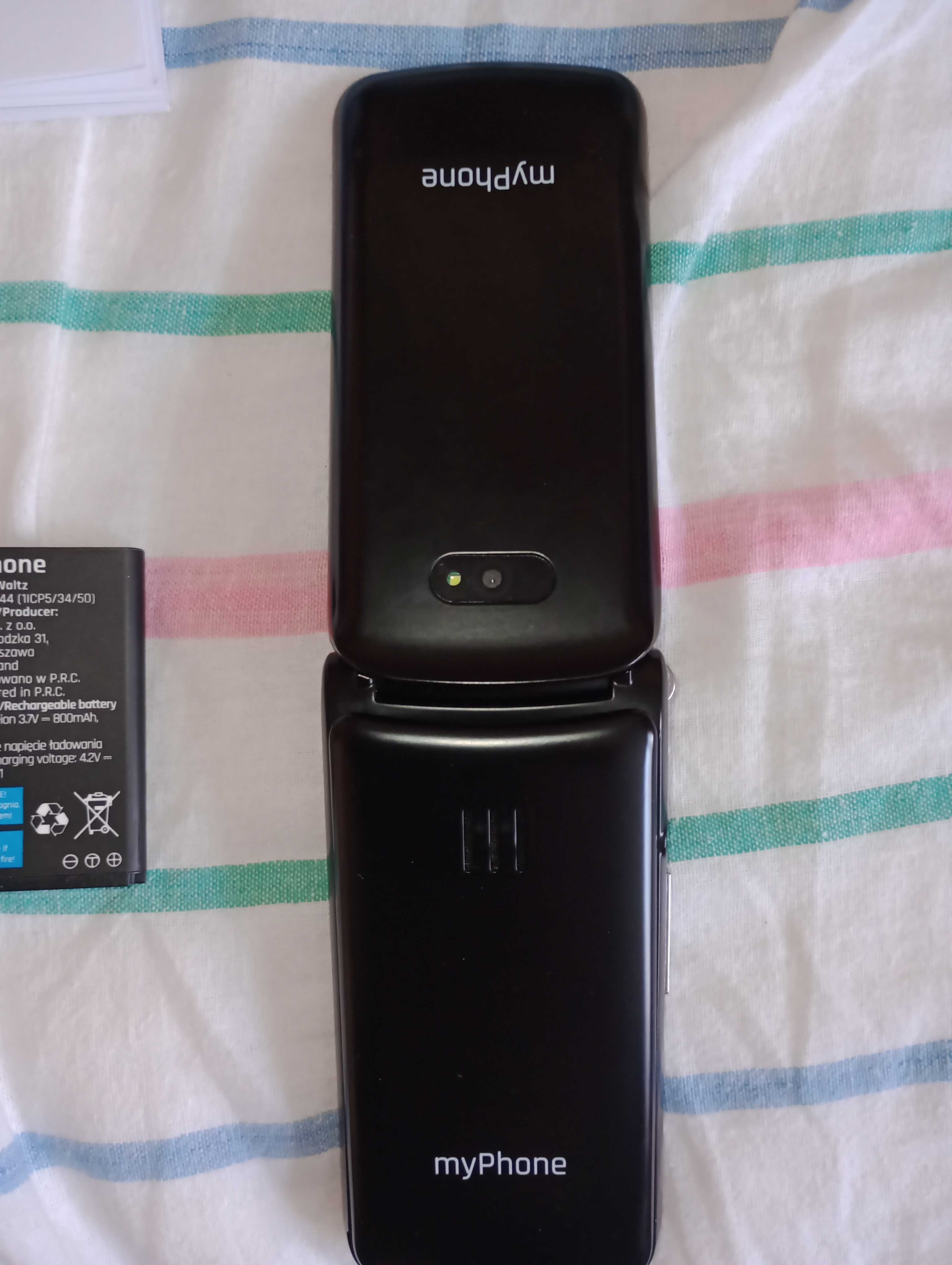 Telefon dla Seniora MyPhone Waltz Black