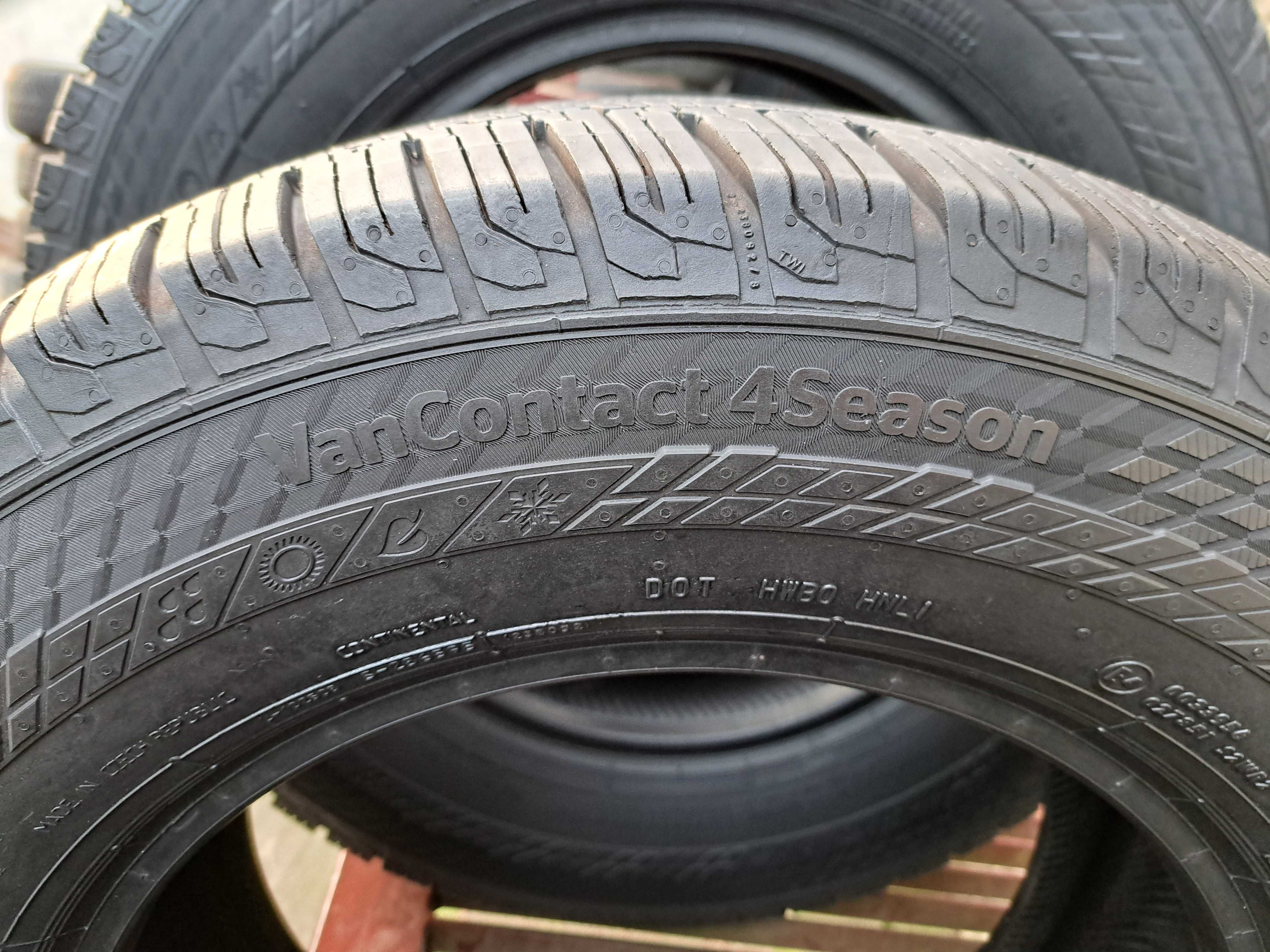 4 Opony JAK NOWE wielosezonowe 235/65 R16C Continental Montaż Gratis !