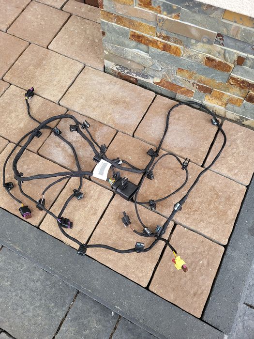 Audi q5 80a fy wiązka czujników pdc zderzak przód