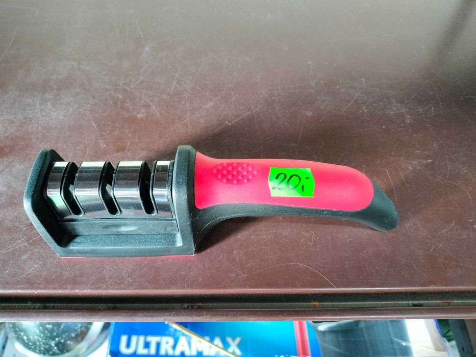 OSTRZAŁKA DO NOŻY osełka 3w1 trzystopniowa