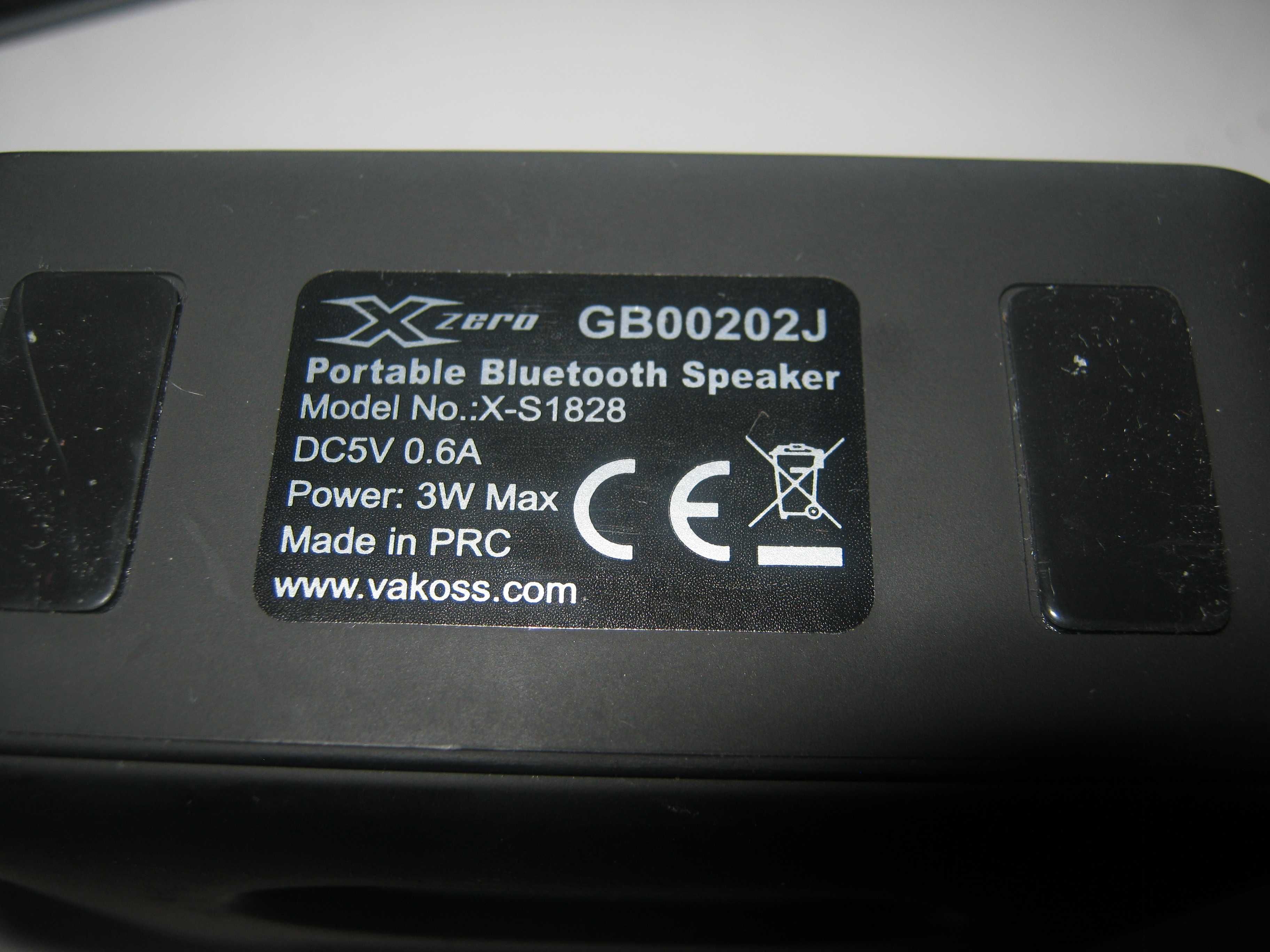 Głośnik Bluetooth X-Zero X-S1828BK