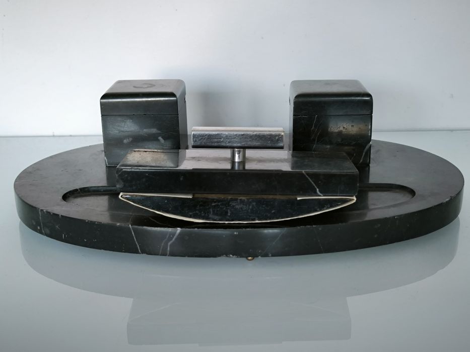 Stary kałamarz marmurowy przedwojenny