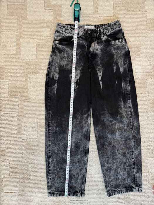 Джинси з вареним эфектом джинсы reserved штаны штани