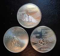 Canadá Moedas 5 Dólares Prata 1976
