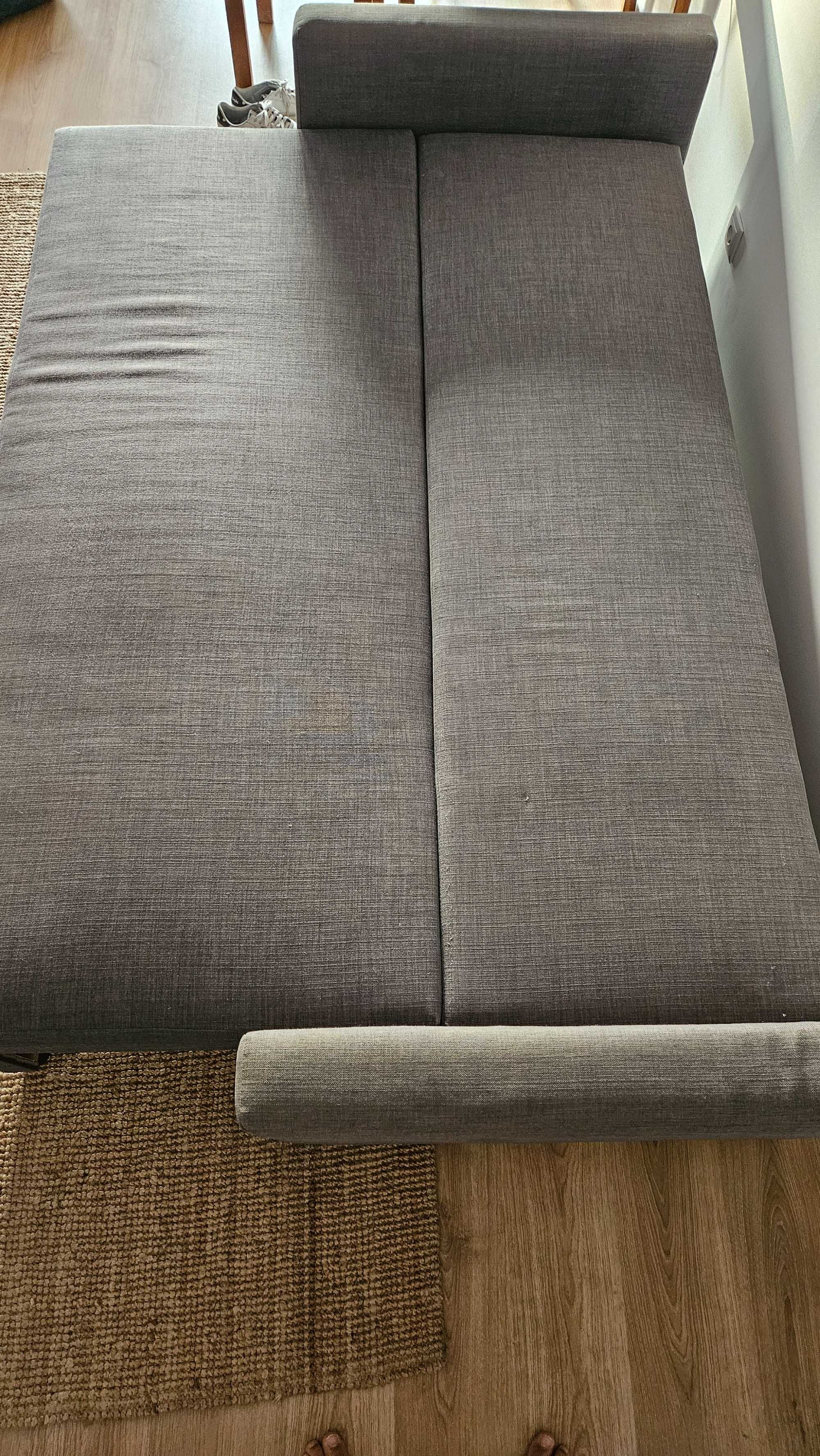 Sofá-cama IKEA FRIHETEN – cinzento escuro