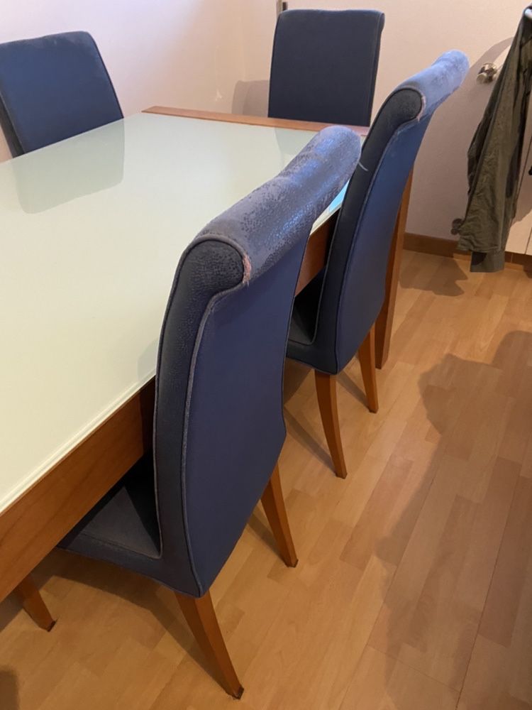 Mesa de sala extensível 90x2,44mts