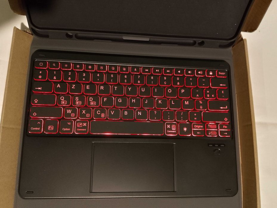 Etui + Keyboard do Apple Ipad pro 12,9"  Czarna ( azerty)