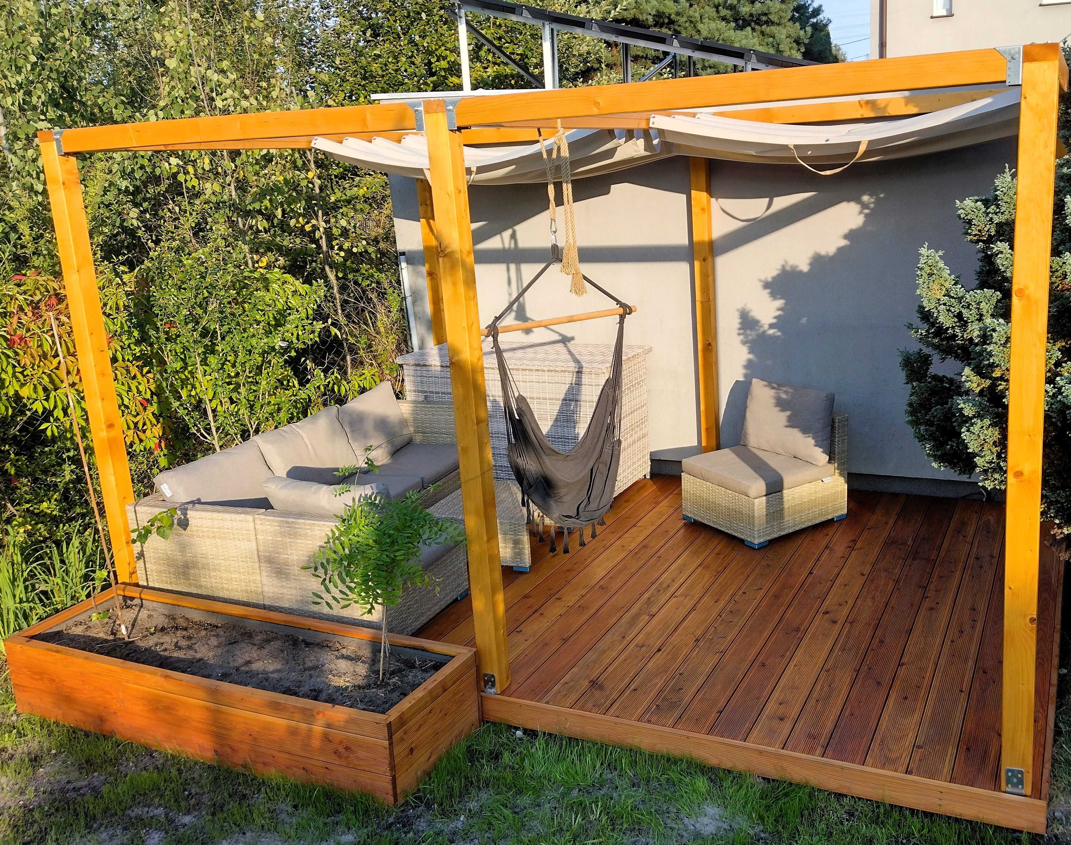 Zadaszenie tarasu, pergola, wiata, altana, taras drewniany