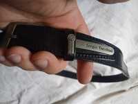 Ремень мужской кожаный Sergio Tacchini длина 140 см оригинал Италия