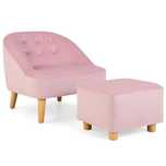 Sofa velvet dziecięca COSTWAY