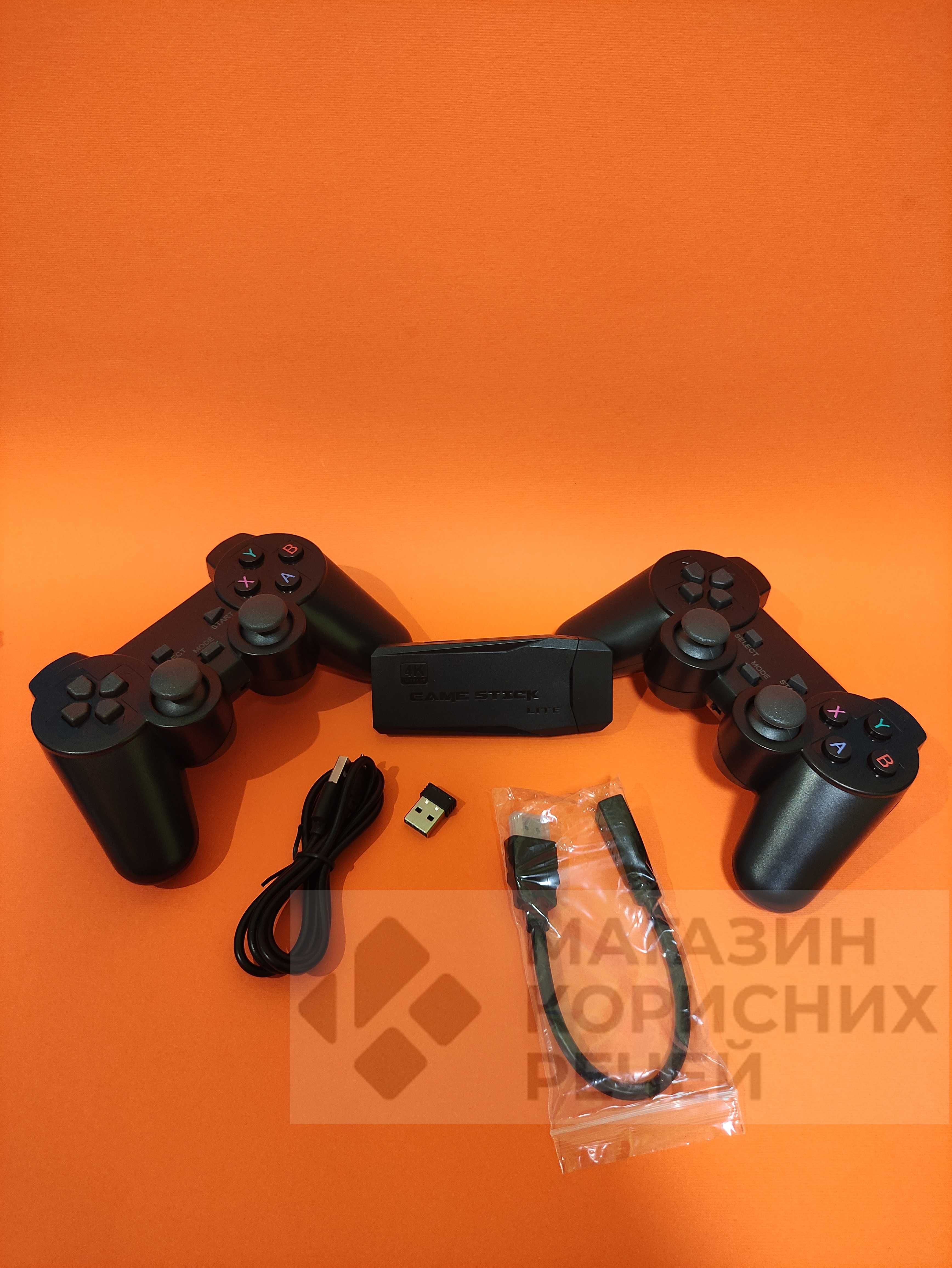 Игровая приставка Game Stick Lite M8 20000 игр для телевизора 64 ГБ