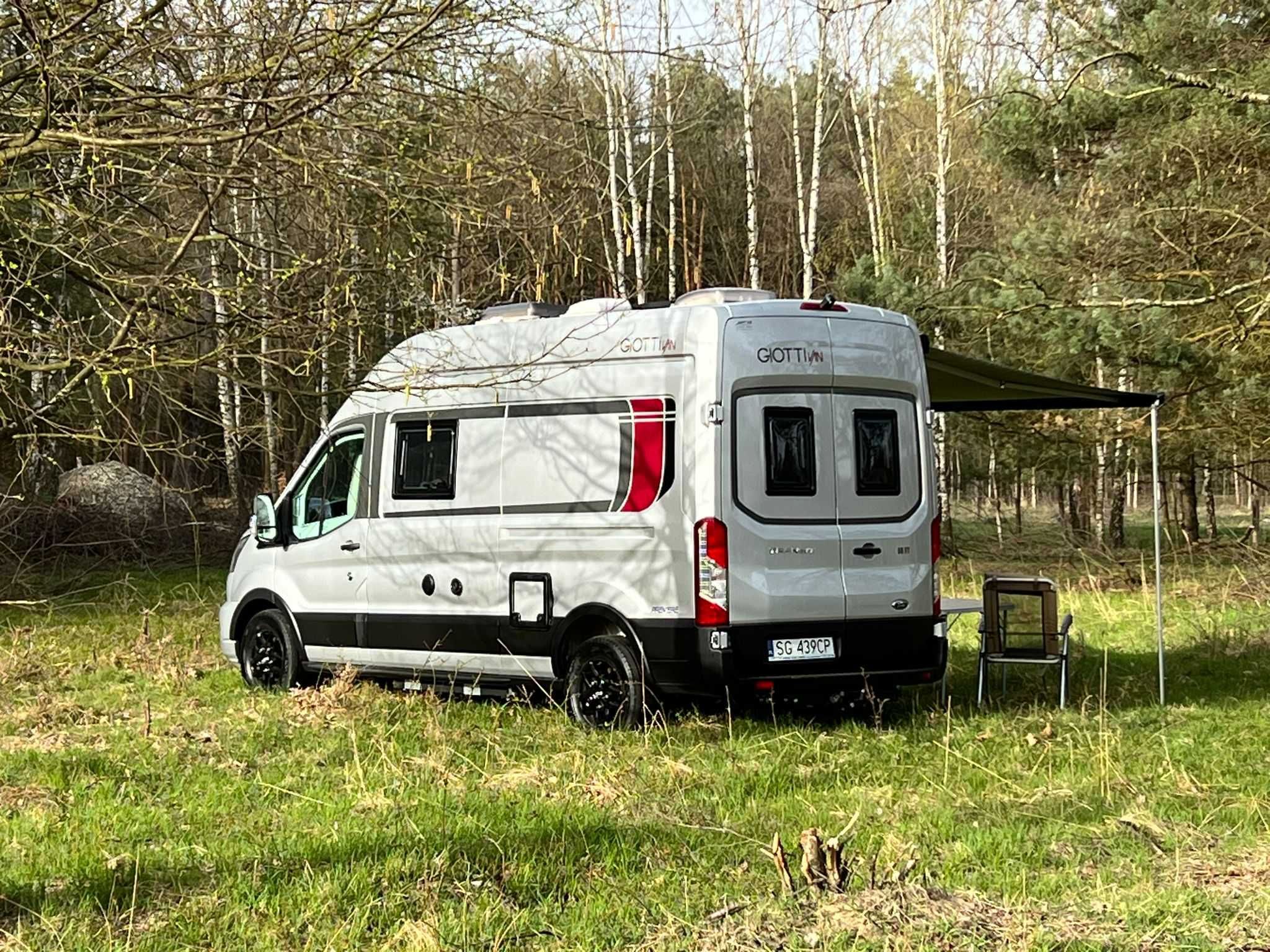 Wynajem kampervan Ford Transit 2024r, Giottivan 60FT