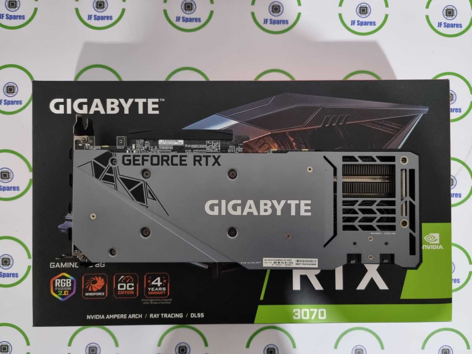 Placa Gráfica NVidia RTX 3070 como NOVA!