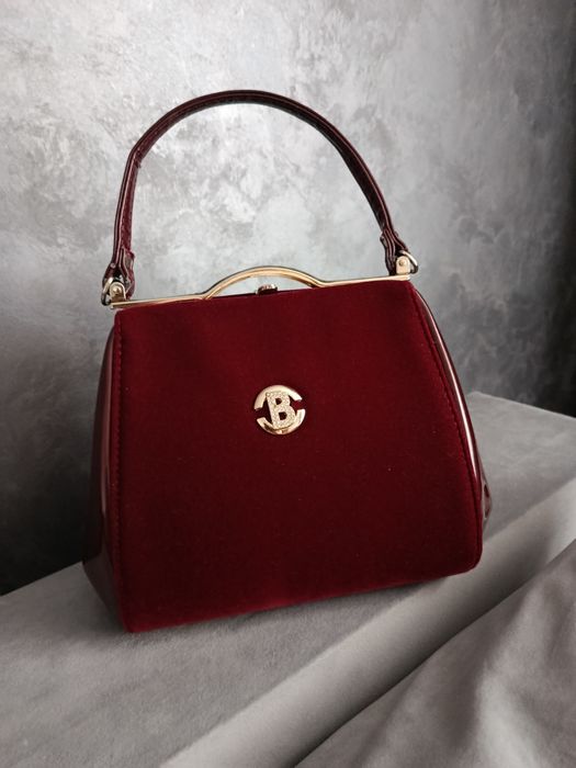 Сумка жіноча колір бордо