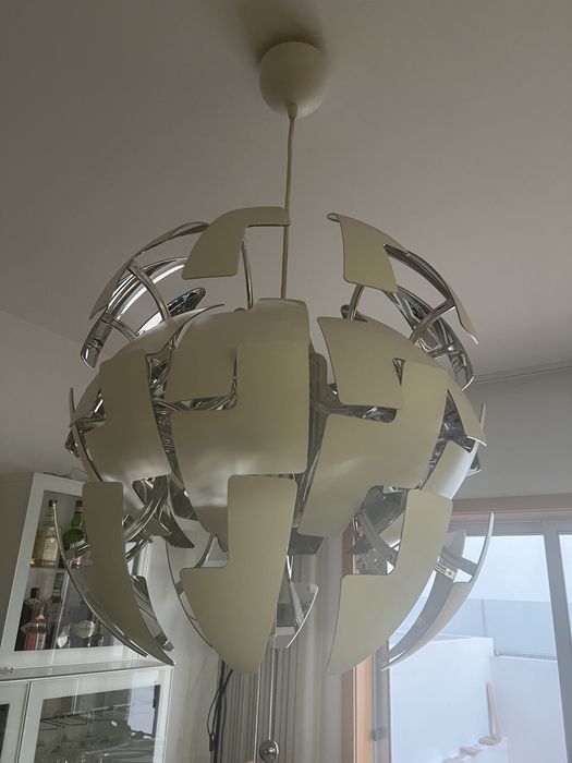 Candeeiro suspenso teto ikea 52cm