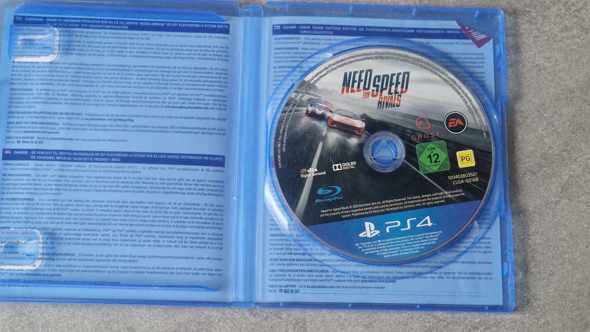 Need for speed rivals ps4 play station 4 ps5